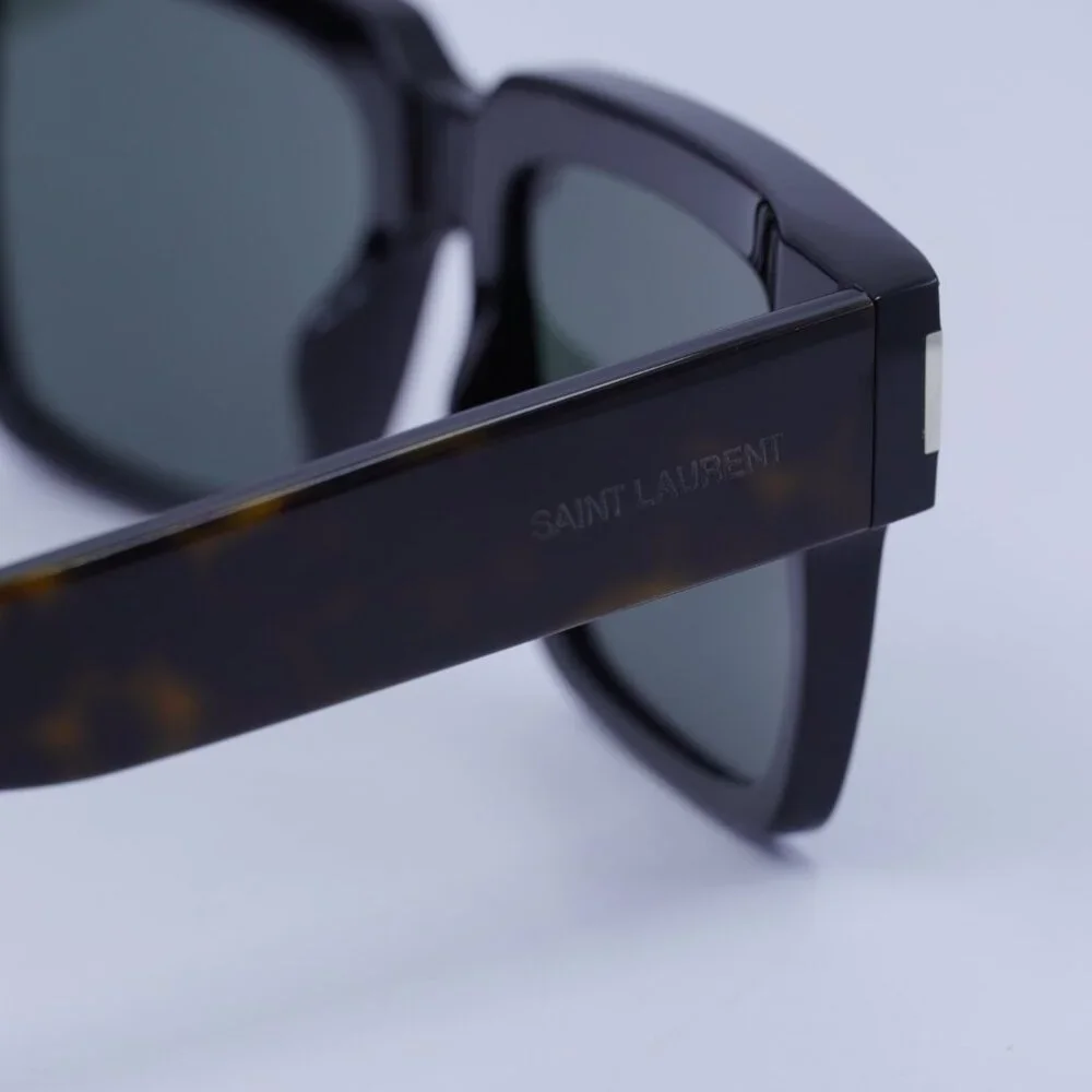 🕶️ New Saint Laurent SL732 VADIM 002 Sunglasses - Black/Dark Havana Frame